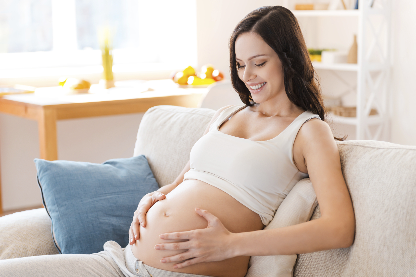 Бежевые выделения при беременности